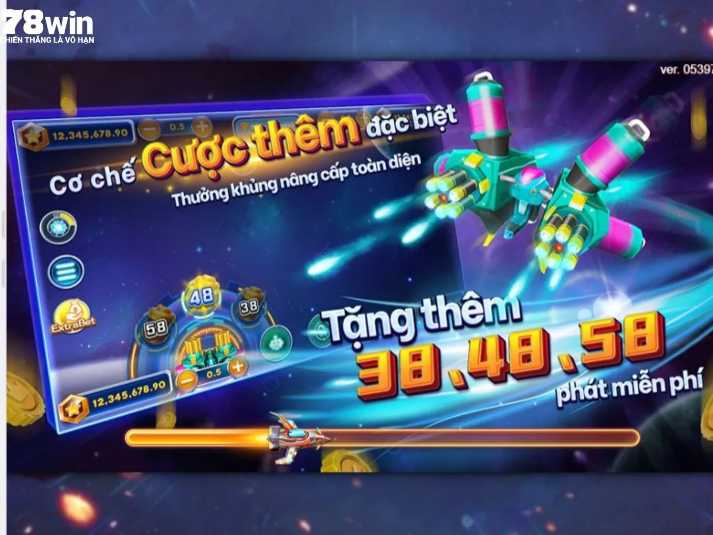 Bắn cá vũ trụ với mục tiêu săn thưởng độc đáo