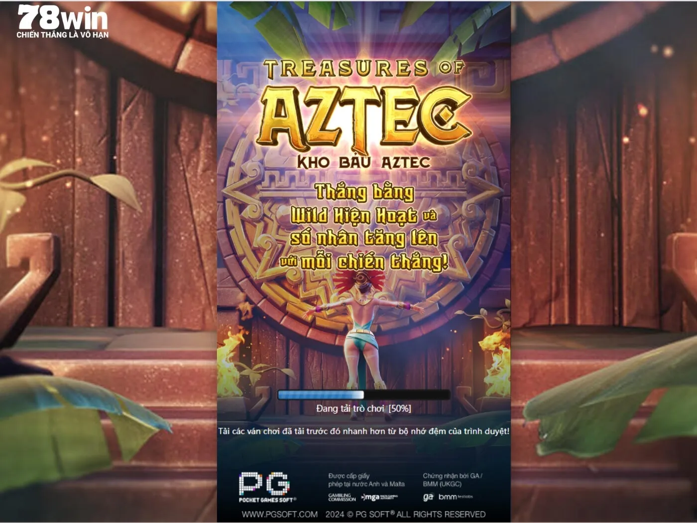 Tìm hiểu về tựa game cá cược nổ hũ Kho Báu Aztec 78Win
